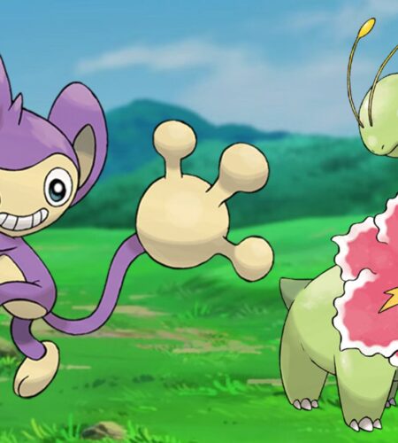 Pokemon Fan Creates Future Paradox Forms for Aipom and Meganium