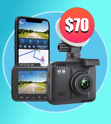 This highly rated 4K dash cam is 40% off right now