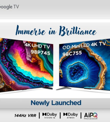 TCL C755 QD-Mini LED and P745 4K TVs with Dolby Vision launched in India