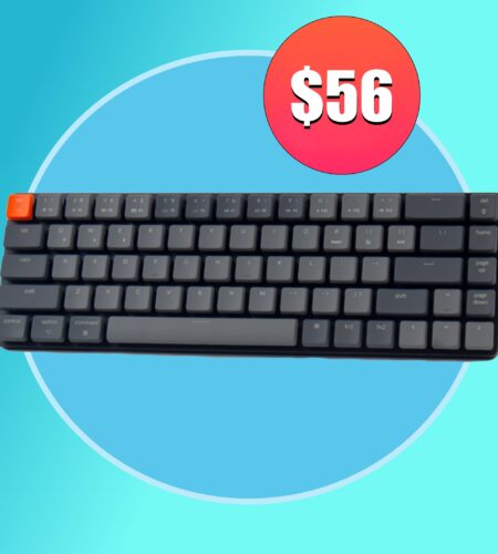 Get this awesome wireless Keychron mechanical keyboard for just $56