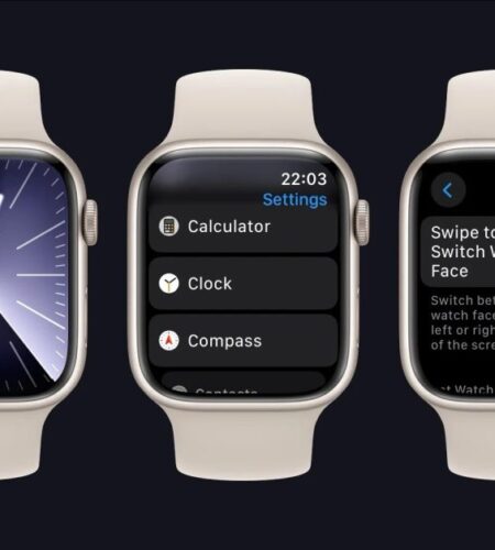 How to swipe between Apple Watch faces in watchOS 10