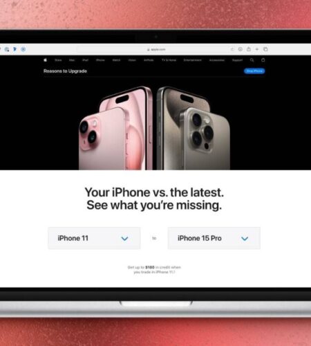 Apple promotes ‘Reasons to Upgrade’ on new iPhone comparison website
