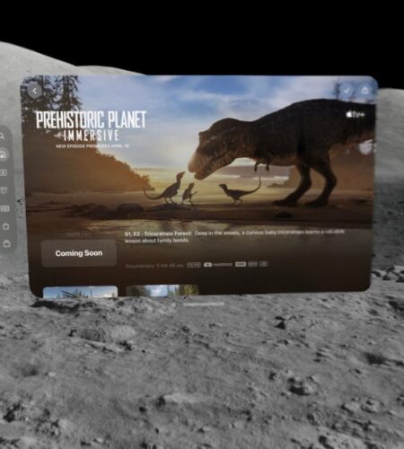 Apple teases new ‘Prehistoric Planet’ Immersive Video coming to Vision Pro this month