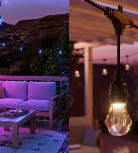 Nanoleaf wants to upgrade your deck with its Matter LED Outdoor String Lights
